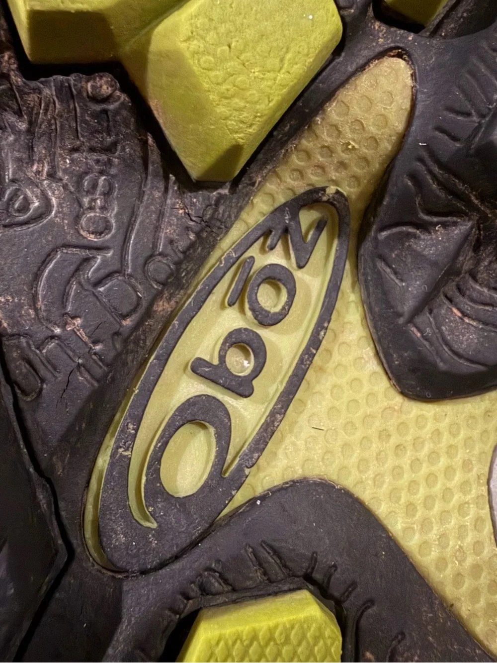 Oboz Men's Gray and Yellow Waterproof Trail Boots